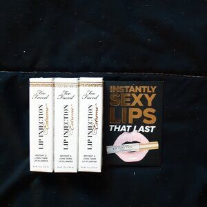 NWT Bundle Too Faced lip injection Extreme